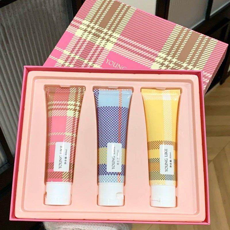 开业伴手礼冬季补水保湿滋润提亮香氛护手霜套装礼盒送人套盒