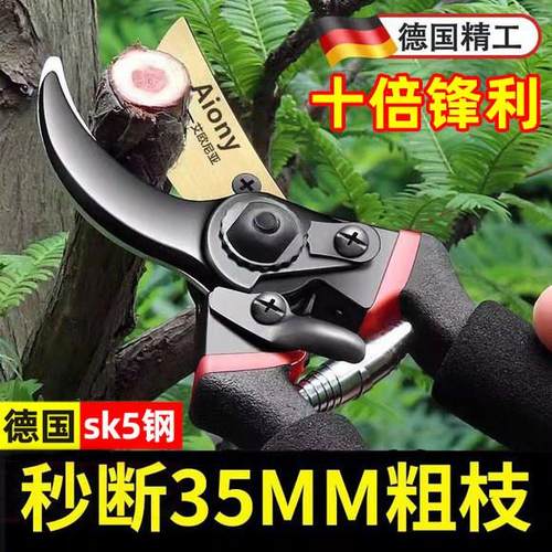 德国精工艺园剪刀剪树枝专用剪刀修枝剪果树剪花园林园艺剪子工具