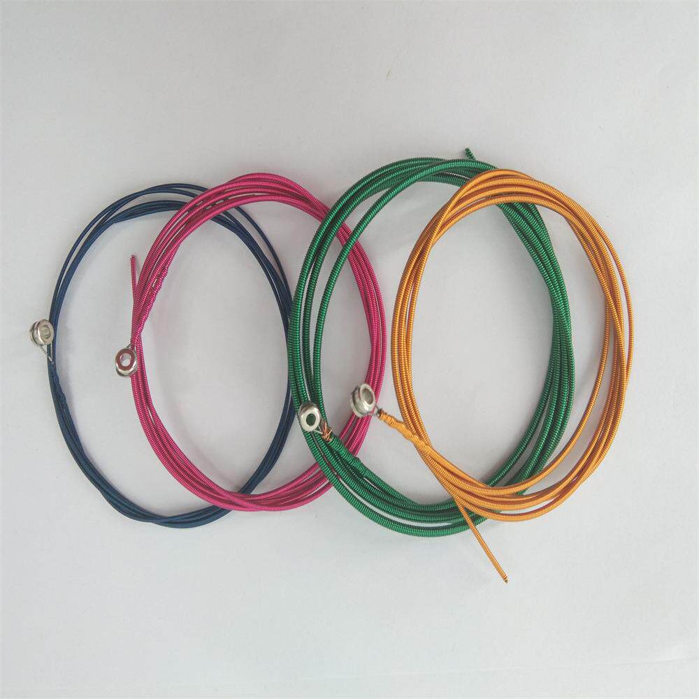 吉他琴弦 电贝斯钢弦 弦电贝斯彩色琴弦 乐器配件