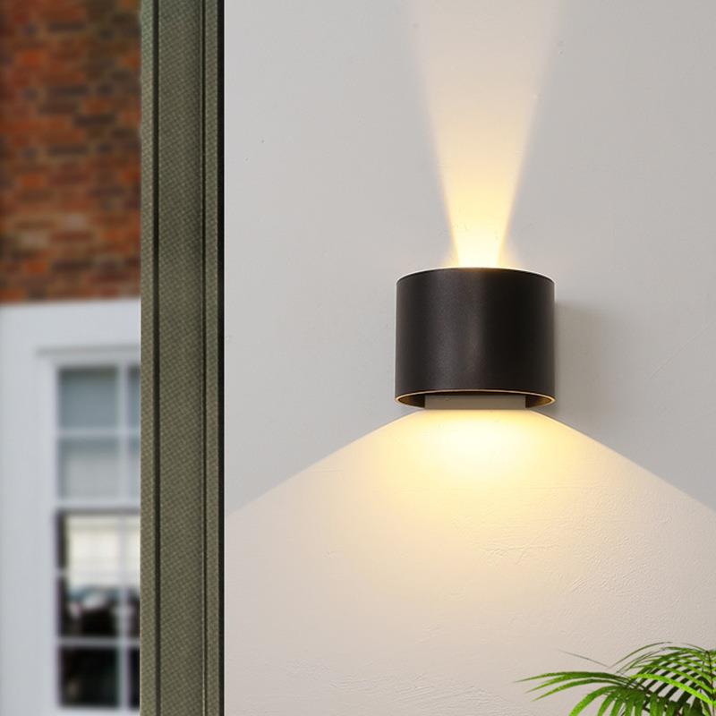 户外led壁灯方形防水楼梯灯墙壁灯客厅卧室壁燈 wall light