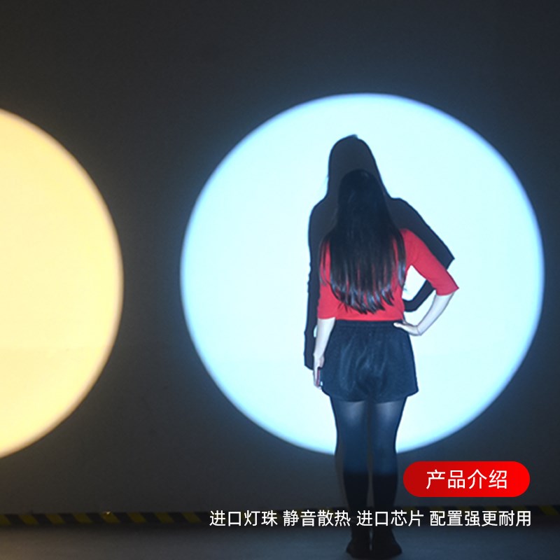 LED全彩成像灯舞蹈室追光灯清吧驻唱聚光灯酒吧演出舞台灯光