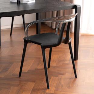 威staway北欧r透家明餐椅极简星设计师款轻奢用非压DC-S022A克力