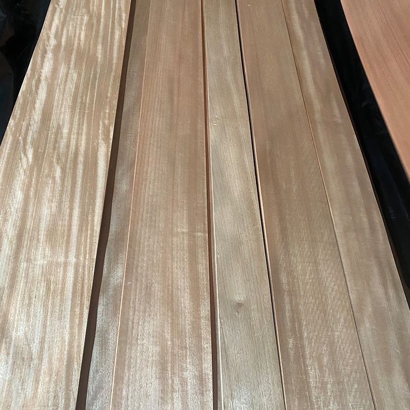 0.5mm红胡桃直纹木皮 门料板料贴大板木皮墙壁室内装修无纺布封边