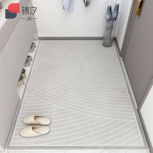 入户门地垫d可裁剪家用地毯高端玄关脚垫进门简约现代门口入户门