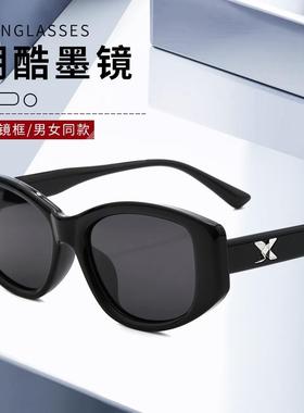 百世芬19550ZM墨镜女款高级正品防晒TR90全框圆形时尚