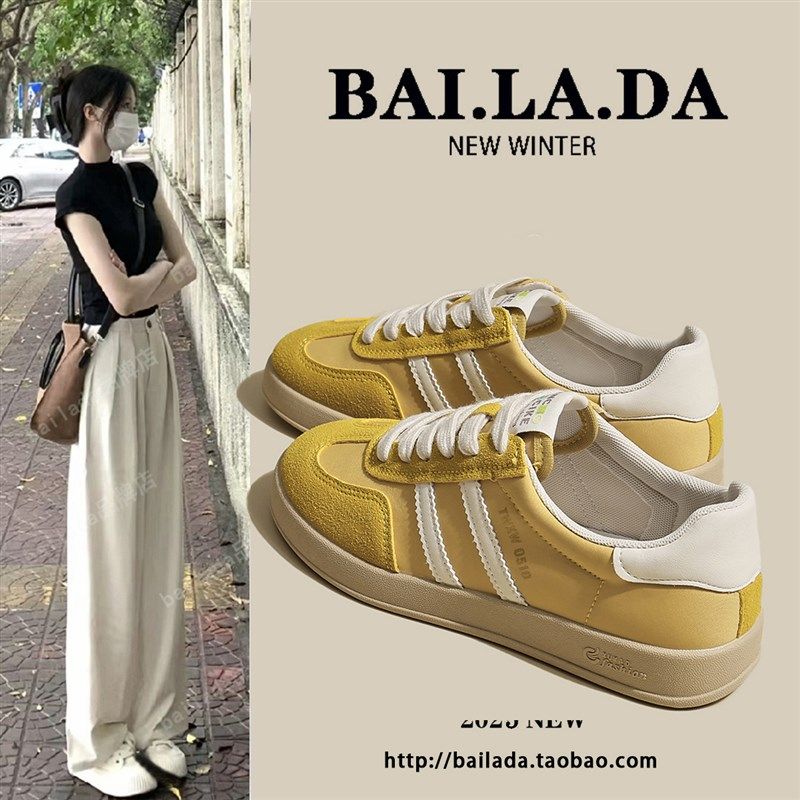 爆款透气德训鞋女k款2025夏季新款百搭夏天休闲薄款布鞋板鞋女鞋,女鞋,休闲板鞋,淘宝优惠券,粉丝福利购,淘宝优惠卷