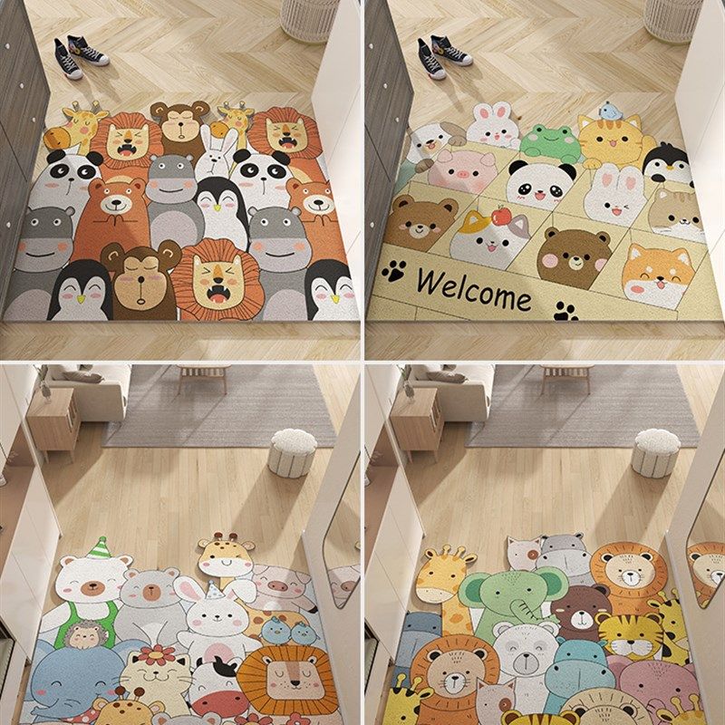 入户门地垫进门大门口玄关门垫卡C通动物进户门丝圈脚垫可裁剪地,居家布艺,入户地垫,淘宝优惠券,粉丝福利购,淘宝优惠卷