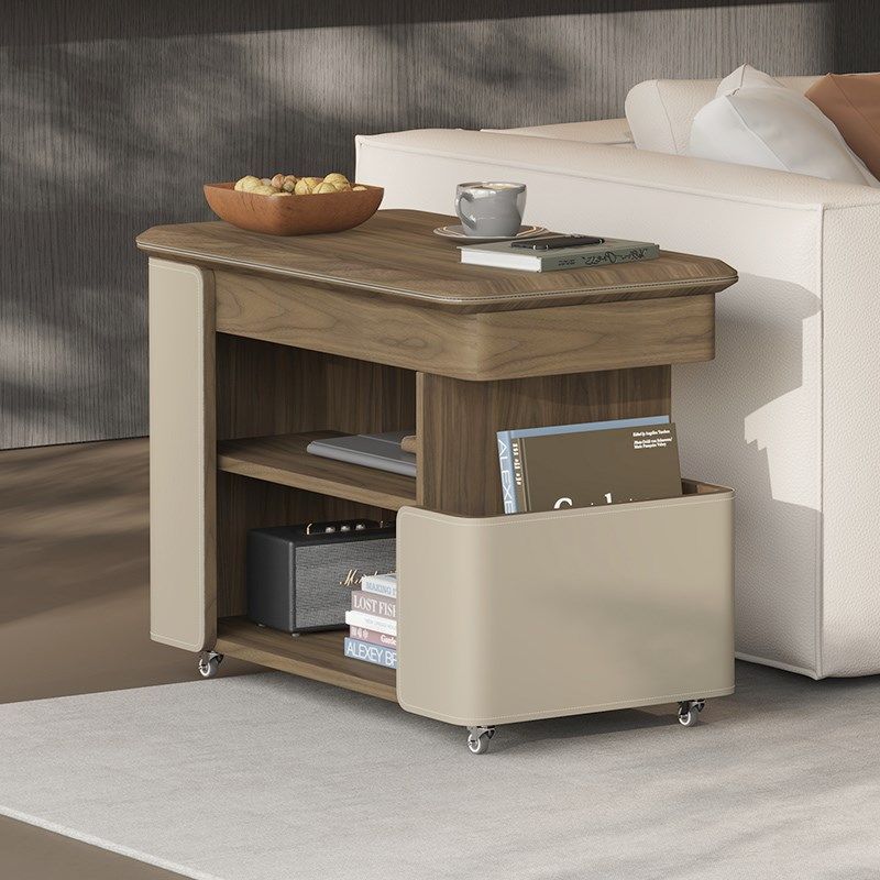 意式客厅小茶几可移动小推车巴士边几小茶桌沙发S侧边柜卧室置物,住宅家具,移动边几/推车,淘宝优惠券,粉丝福利购,淘宝优惠卷