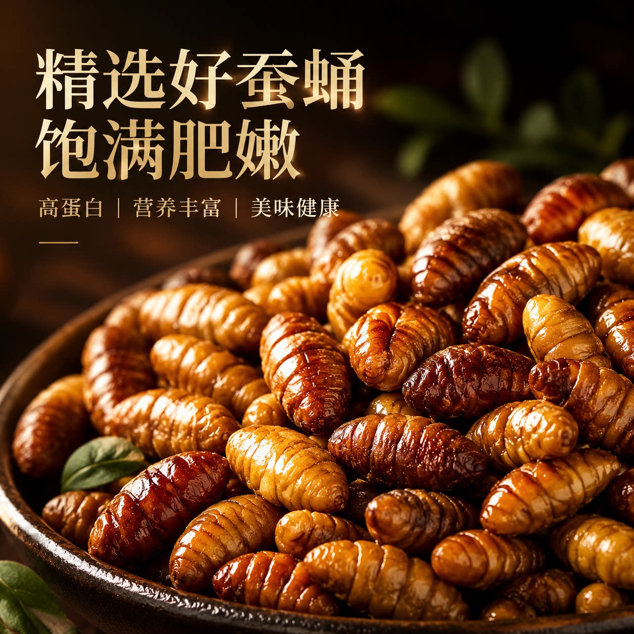 蚕蛹开袋即食网红休闲零食山东特产油炸酥脆香酥蚕蛹