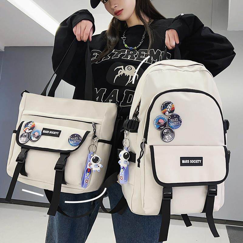 新品中学生男书包女初中生