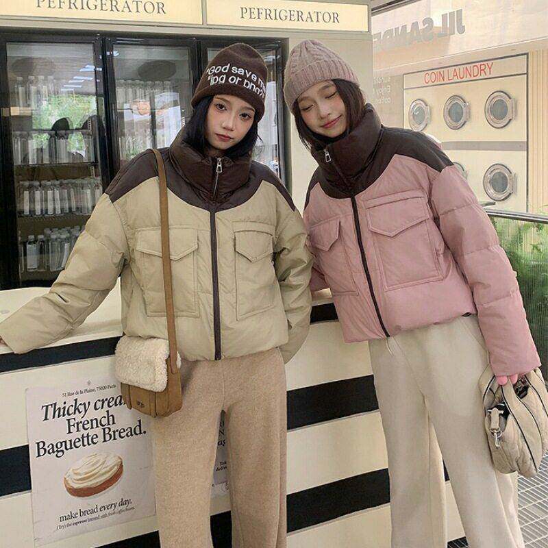 新品2026年新款棉服女冬短款宽松加厚保暖小个子外套韩版棉袄潮流