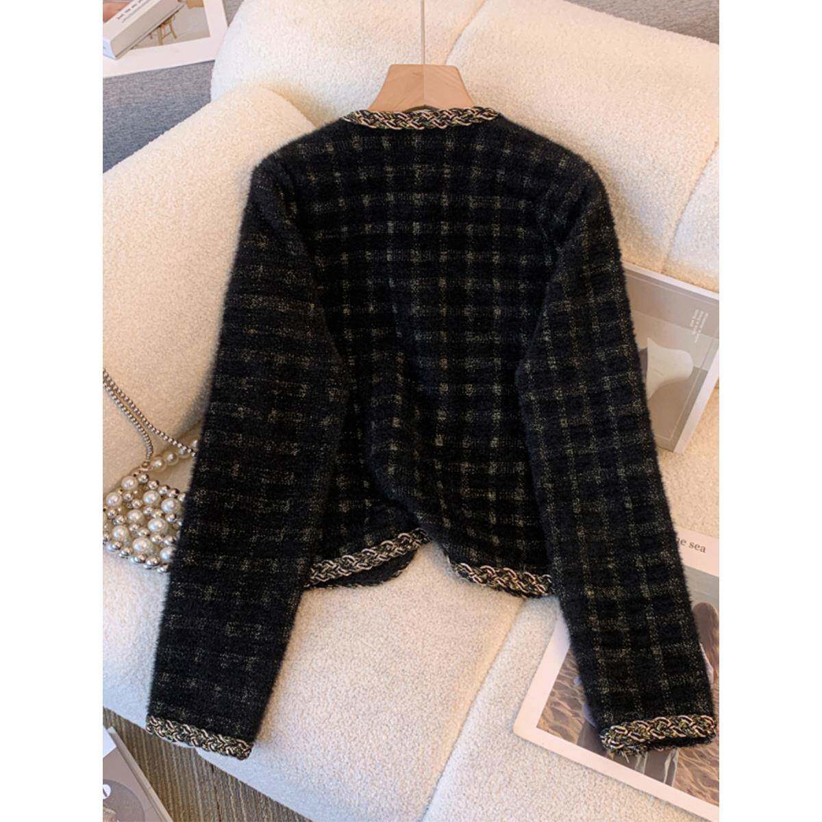 新品40岁妈妈秋冬加厚时尚针织上衣套装中年女装百搭外套阔腿裤两