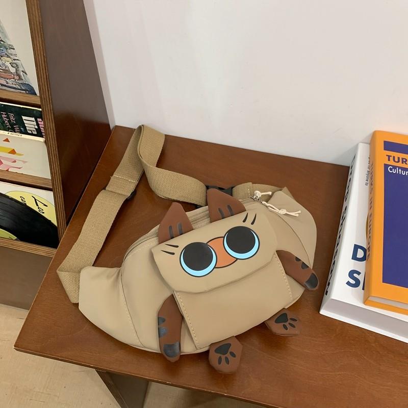 新品可爱卡通胸包女日系20