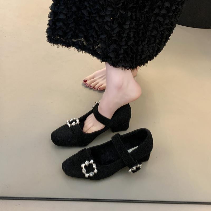 新品复古牛皮短靴女秋冬季