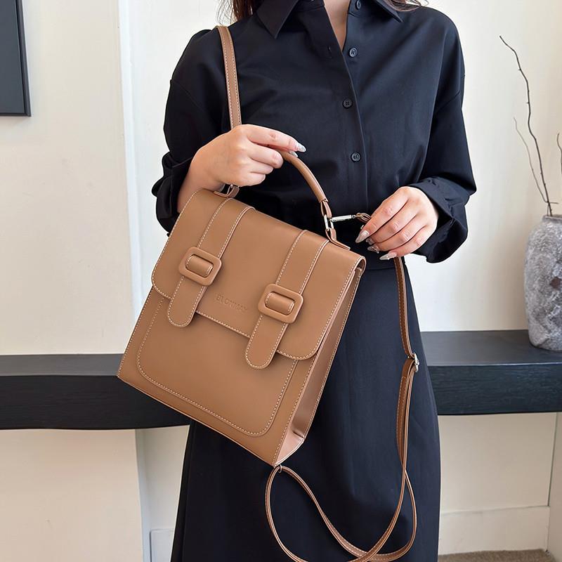 新品英国学院风剑桥双肩包包女2025新款手提包休闲旅游学生多功能