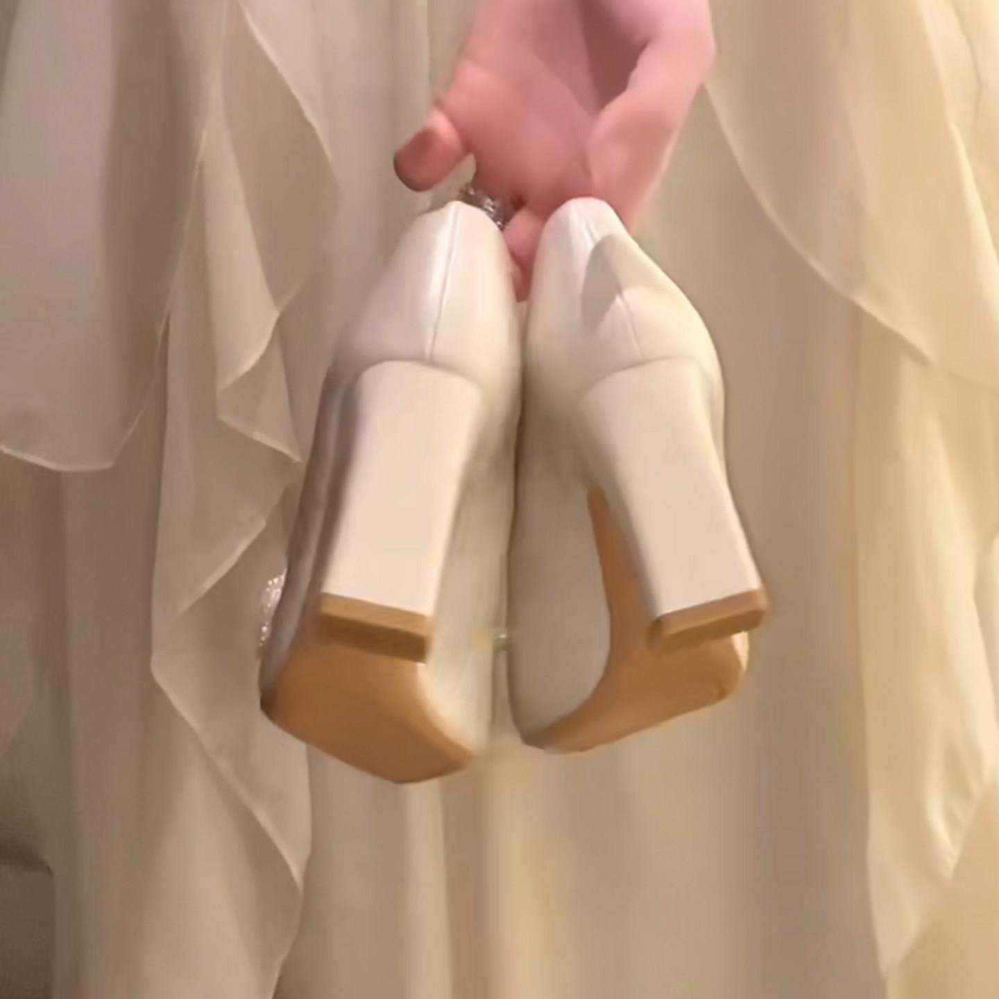 新品面试中跟细跟工作鞋女黑色工装鞋皮鞋短靴上班鞋加绒靴子女靴