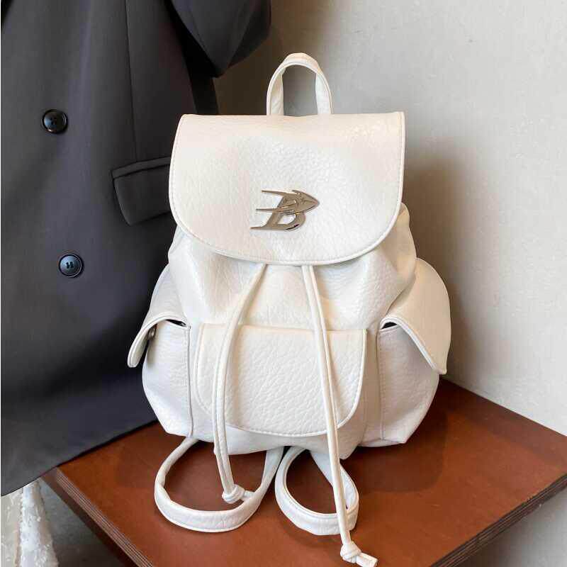 新品韩系ins小清新双肩包女2024夏季新款时尚简约小背包潮流百搭