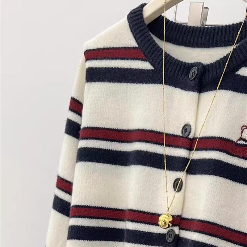 新品2025早春针织衫小香风
