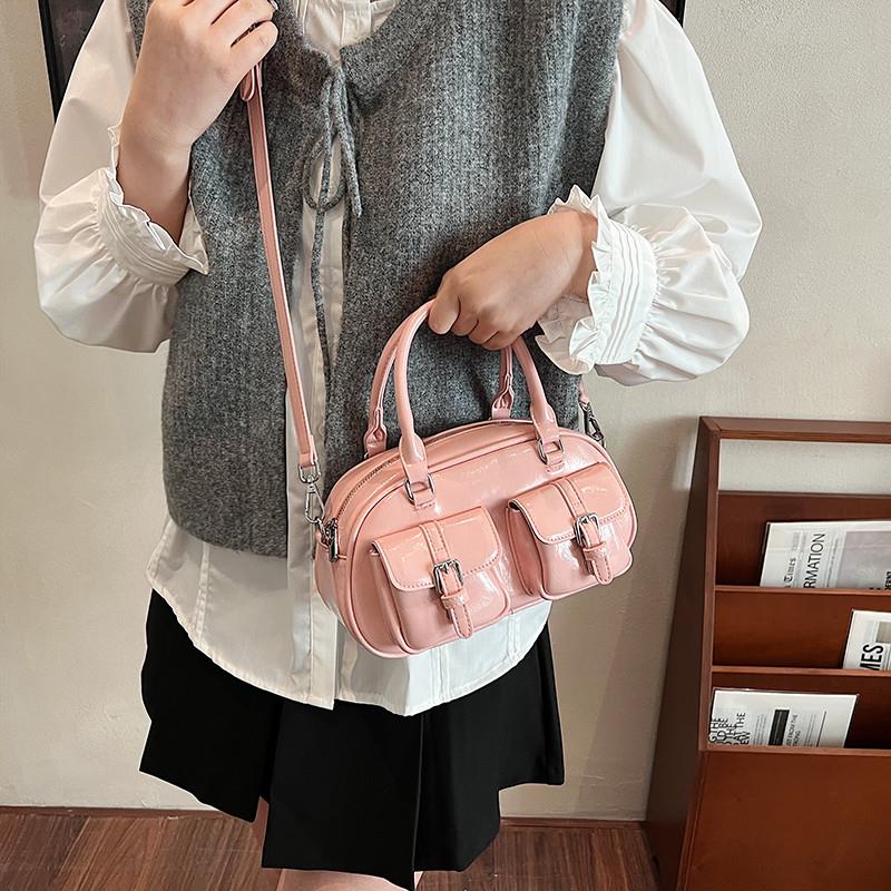 新品手拎保龄球包女韩版in