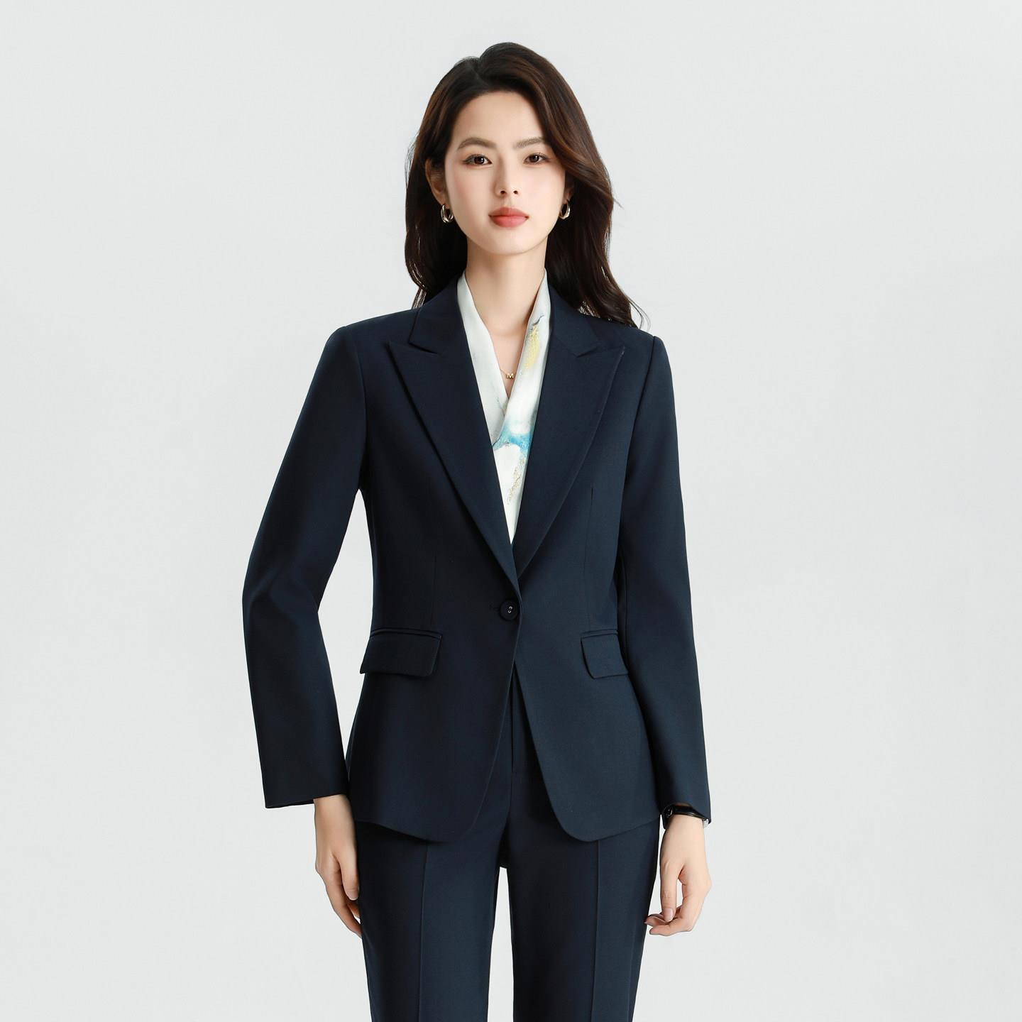 新品西装套装女气质通勤商务职场正装工作服职场考试面试西服两件