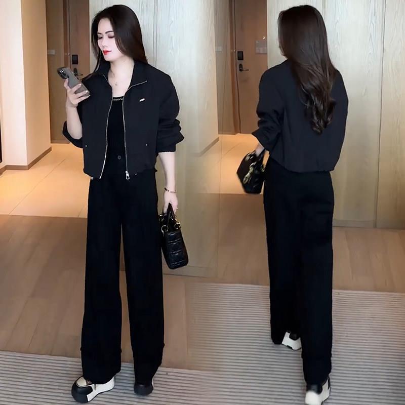 新品时尚短外套女2026秋季新款韩版宽松休闲显瘦风衣小个子夹克上