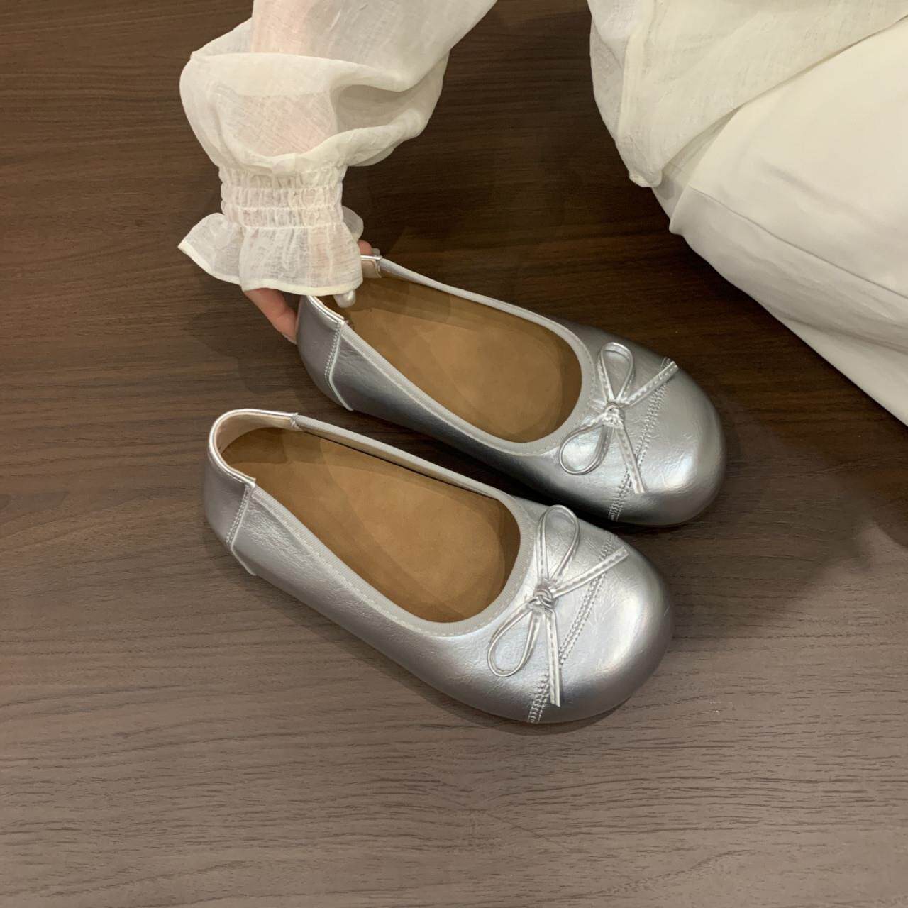 新品厚底内增高玛丽珍鞋女图片