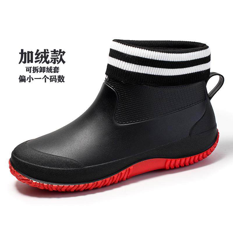 新品欧美时尚短筒雨鞋女款