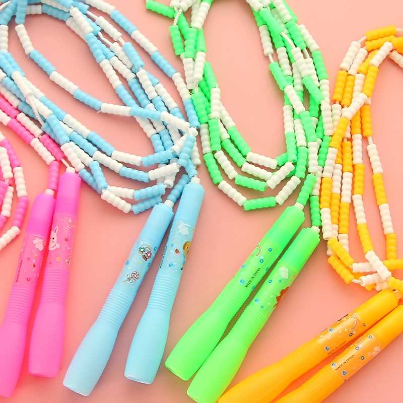 竹节花样 成人健身 儿童中小学生花式珠节跳绳