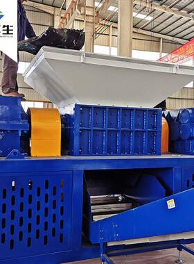 废汽缸水泵破碎处理线厂家现货合金生铁撕碎机减速器外壳粉碎机