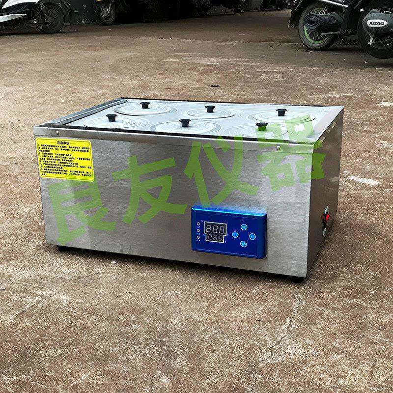 实验室水箱HH-B6全不锈钢水浴锅高精度恒温多孔水浴锅厂家直销