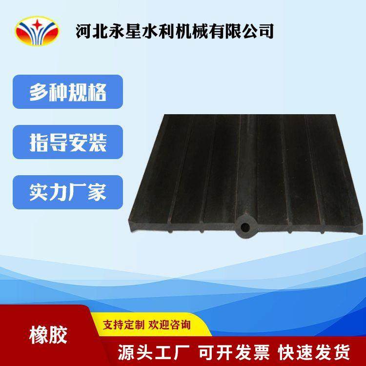 橡胶止水带隧道施工钢边背贴式水利止水带651中埋式橡胶止水带