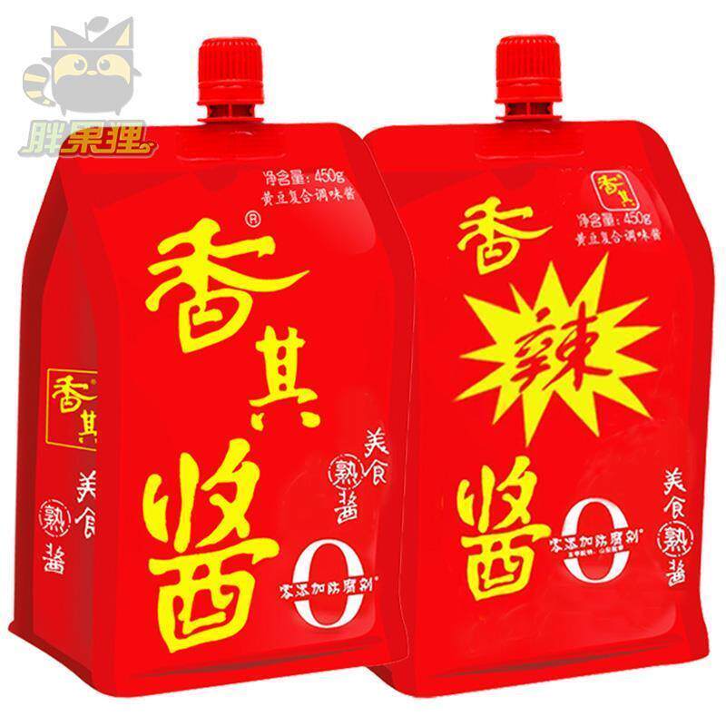 香其酱450g大袋香辣酱自立