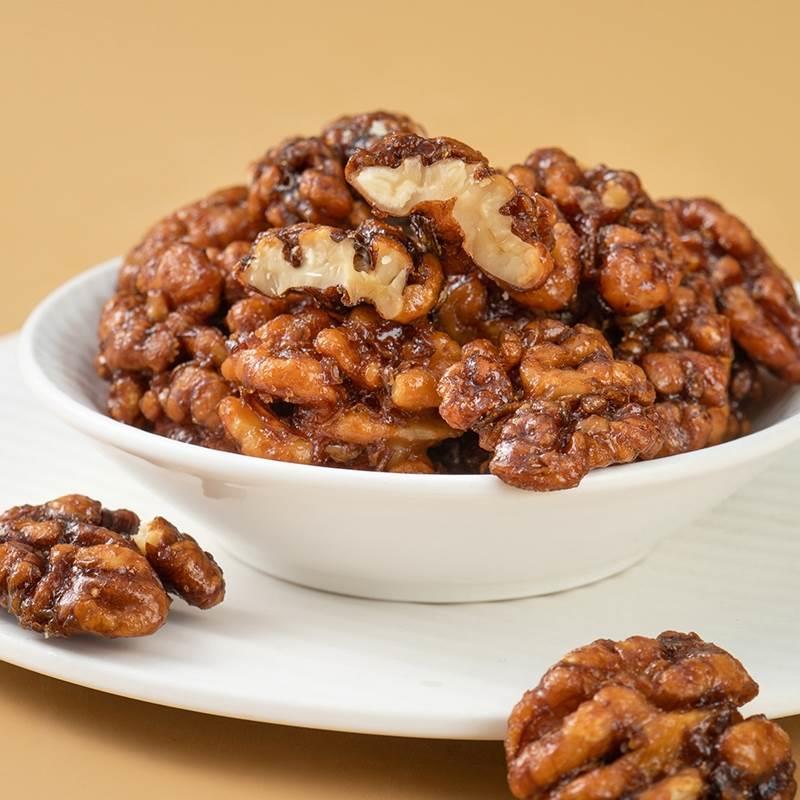优赐蜂蜜琥珀核桃仁200g坚果仁大颗果仁饱满酥脆独立包装零食