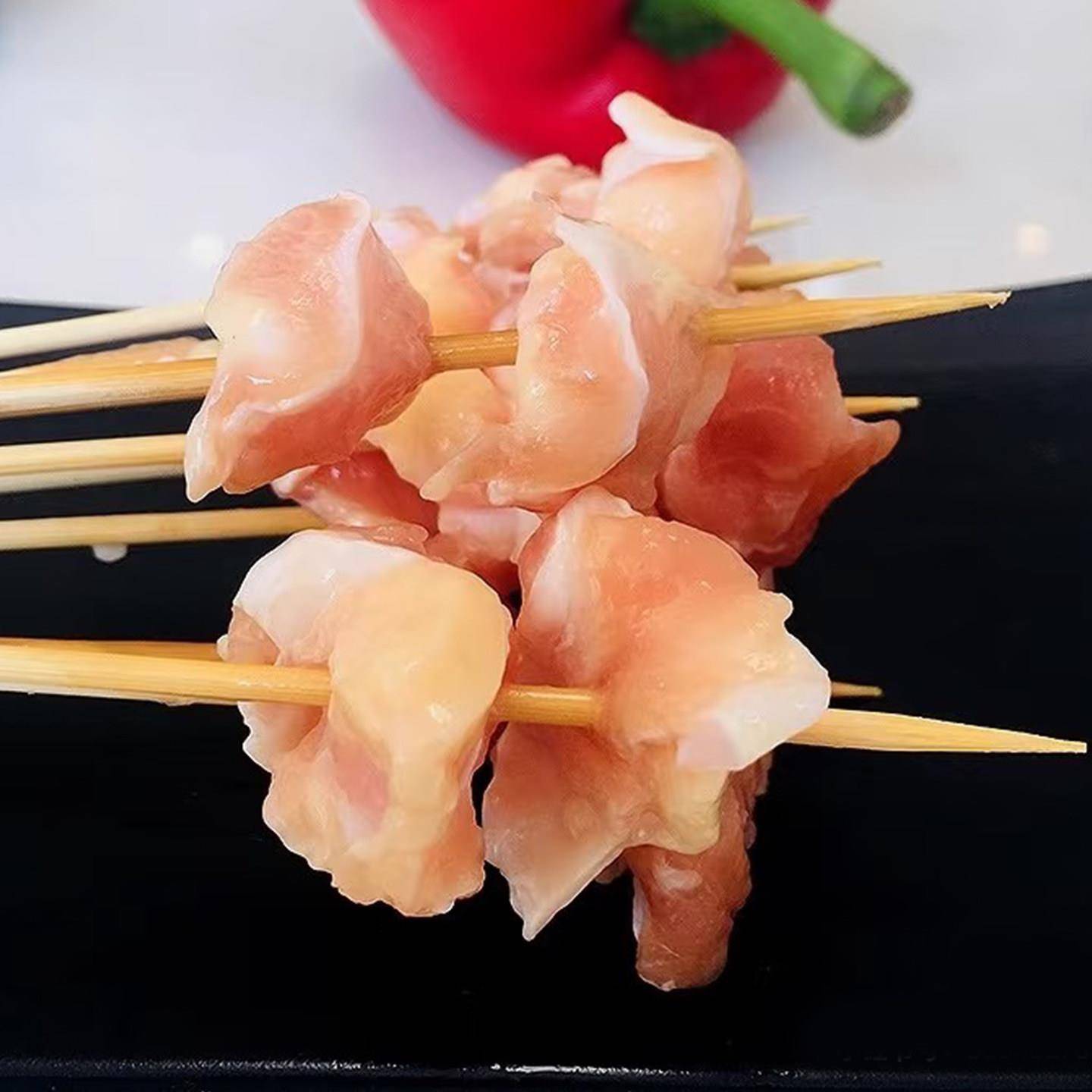 新品1000串掌中宝小串商用鸡脆骨鸡脚肉手把串膝软骨烧烤油炸食材