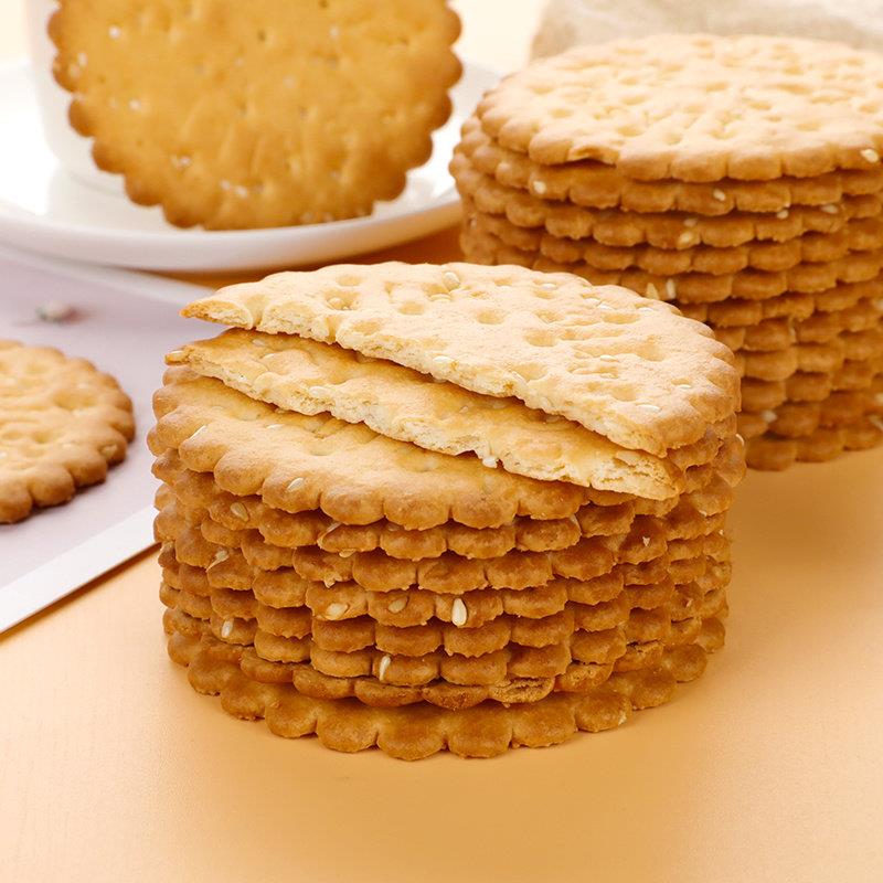 嘉士利薄脆饼干800g/1kg整箱办公室小吃芝麻零食礼盒代餐早餐休闲