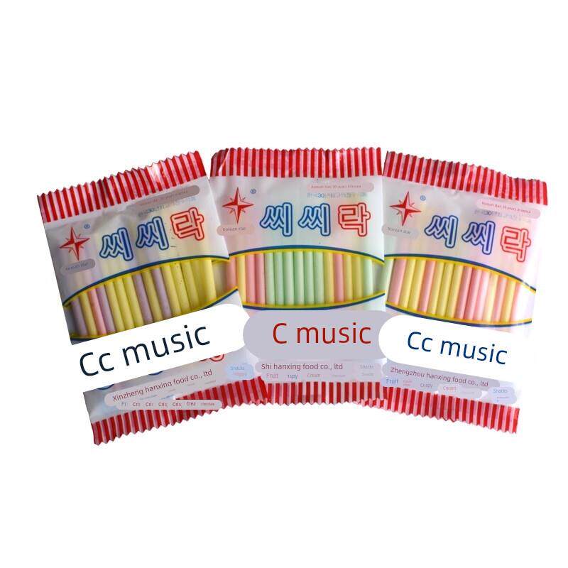 韩星cc乐吸管糖果混合味80