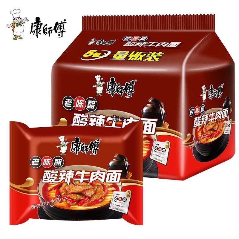 新货康师傅方便面老陈醋酸