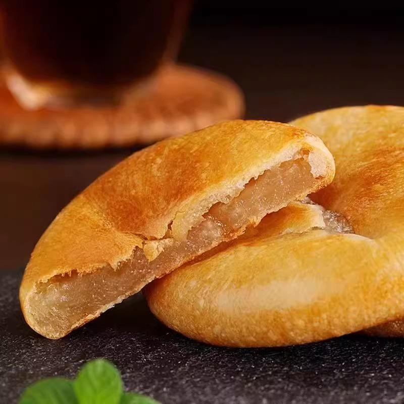 正宗传统老婆饼旗舰店软糯香甜广东传统糕点早餐面包零食休闲小吃