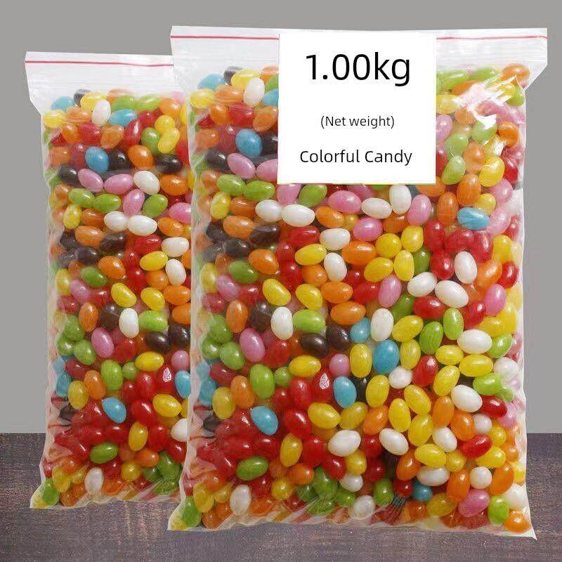 七彩彩虹糖水果味软糖Q糖