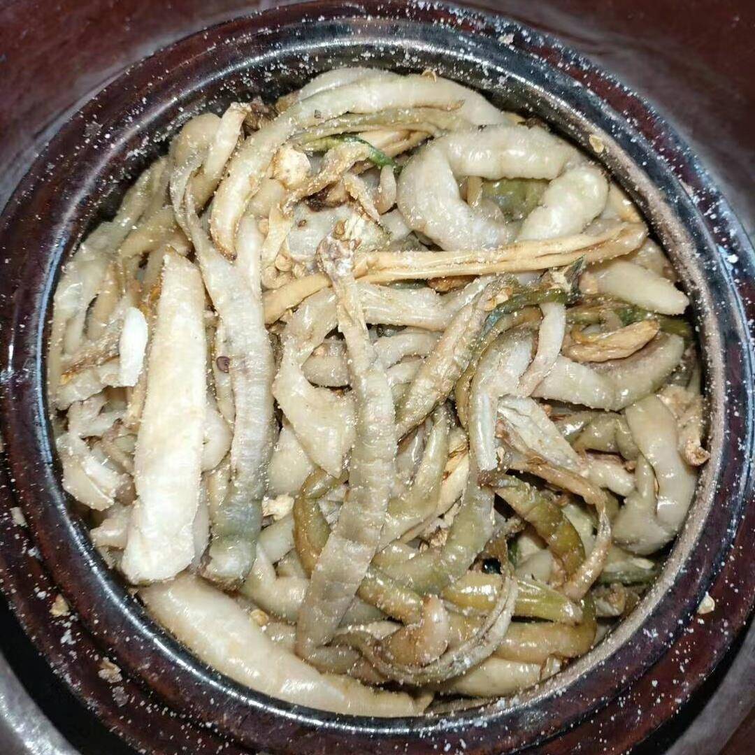 湖南白辣椒新鲜农家自制卜辣椒干坛子腌制咸辣椒土特产500g纯手工