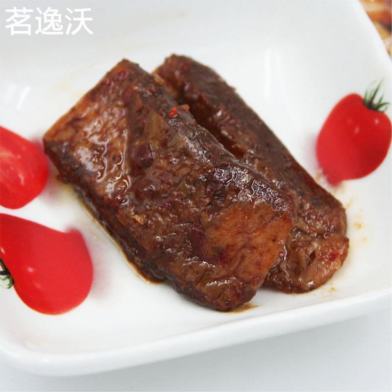 慈周小镇糖醋素排骨26g香辣味蜜汁味素肉豆干制品即食小零食