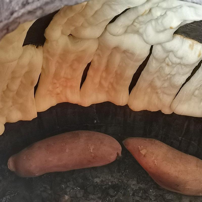 邳州手工锅饼新沂潮品碳烤烧饼面食苏北徐州特产主食当天现做现发