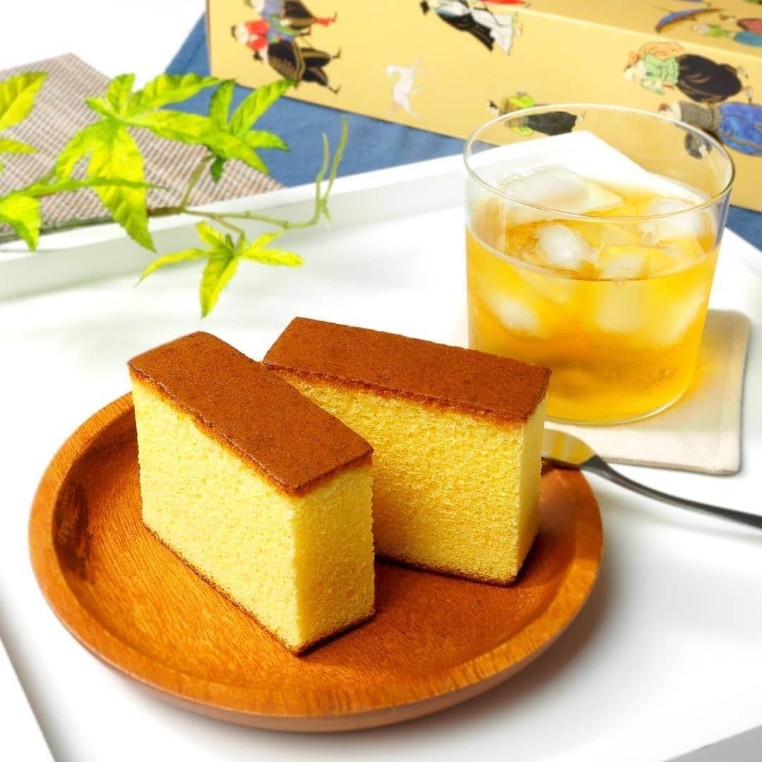 【现货】日本零食文明堂黄油蜂蜜长崎卡斯提拉蛋糕礼品盒进口点心