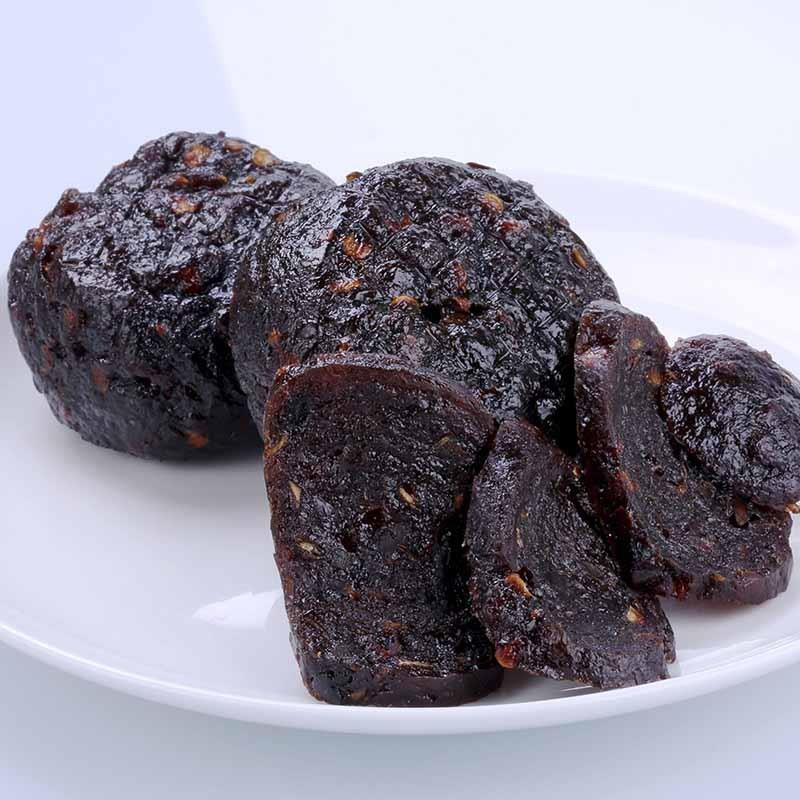 江西上饶特产圆豆豉果酱南瓜果干手工制作下稀饭粥粿小吃零食