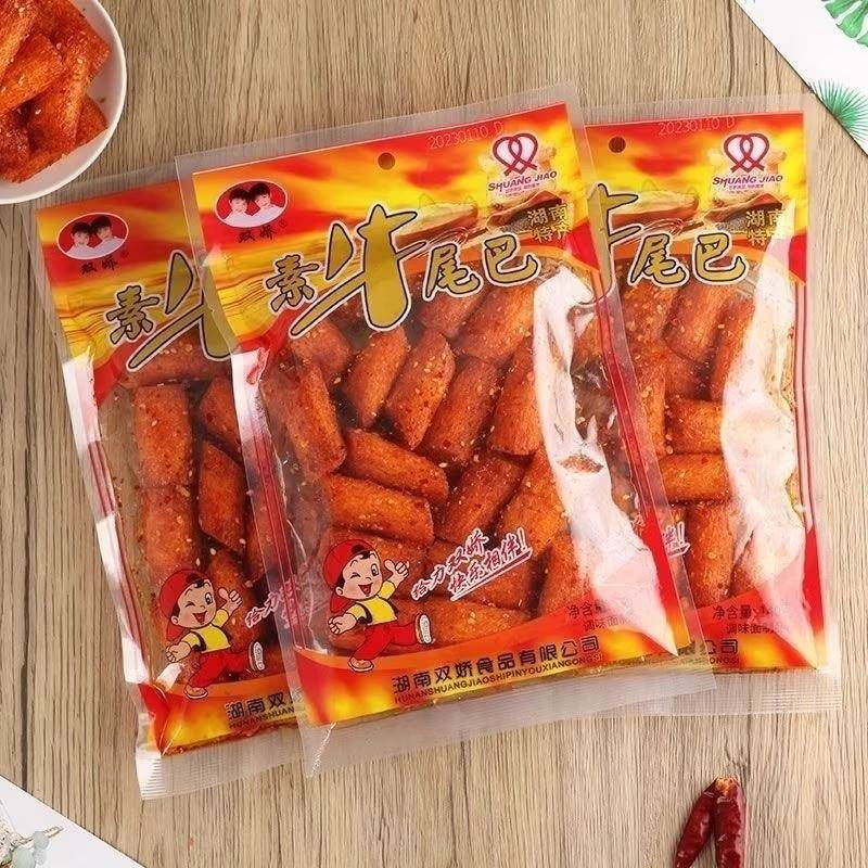 牛尾巴麻辣8090后怀旧零食儿时怀旧麻辣香辣辣条休闲宿舍解馋