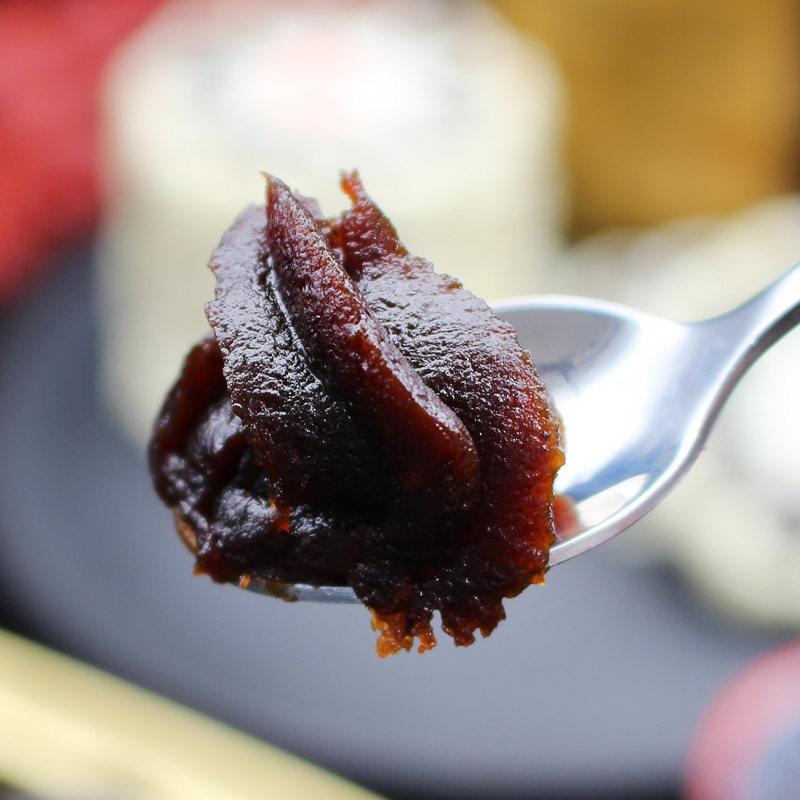 新品汇丰苑枣泥馅料500g粒粒红枣月饼馅料冰皮蛋黄酥烘焙材料