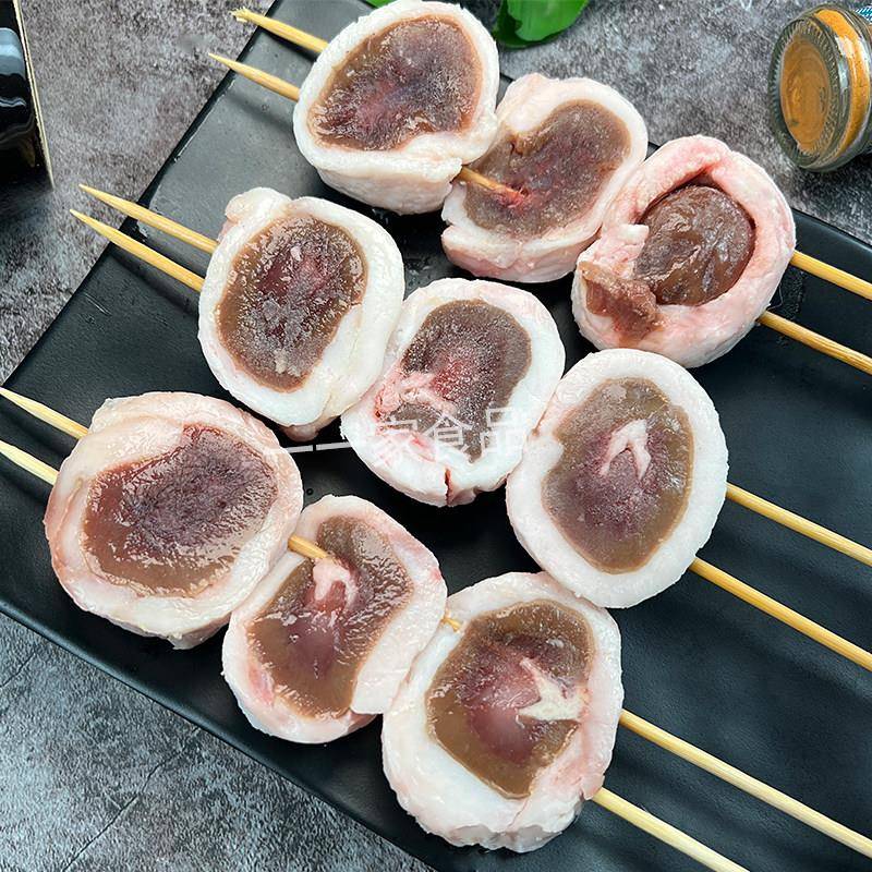 新品烧烤匠军羊腰串烧烤炸串食材半成品羊肾新鲜烤风味羊腰子串商