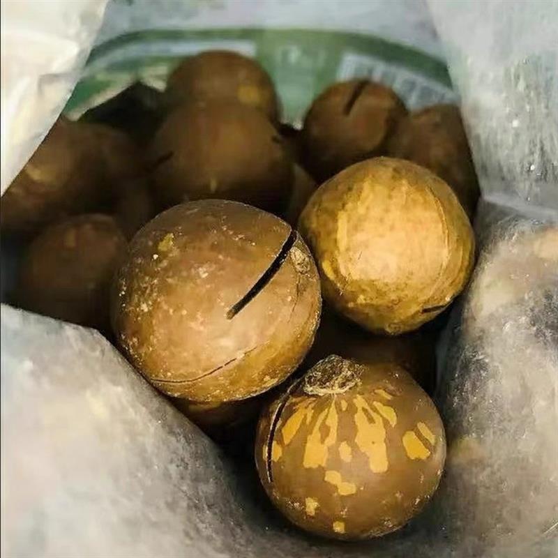 老街口 奶油味夏威夷果120g*2袋大开口坚果炒货休闲零食...
