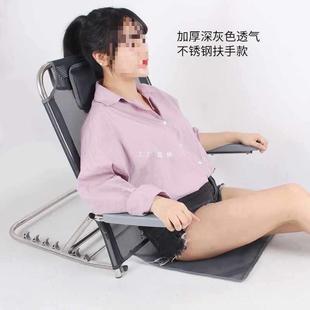 老人卧床靠背椅半卧位半躺床上靠背垫支架可调节折叠床上椅子