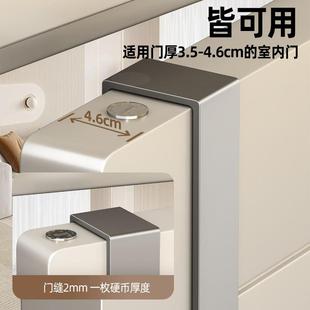 门后挂钩带置物架墙上壁挂卧室挂衣架浴室无痕置物收纳衣服免组装